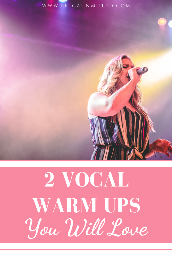 As a singer it's so important to warm up your voice just like you warm up before exercising. Here are two of my favorite vocal warm ups.