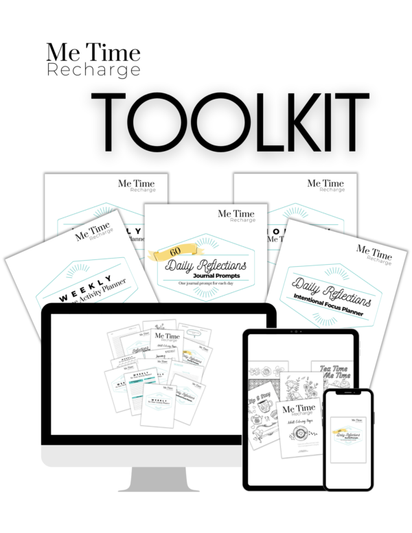 The companion to the eBook Life as a Quiet Introvert: Learning, accepting and being comfortable with who you are.  The Me Time Recharge Toolkit has 60+ pages of printables to help you get your Me Time in gear! An introvert's greatest need is me time, alone time, quiet time.