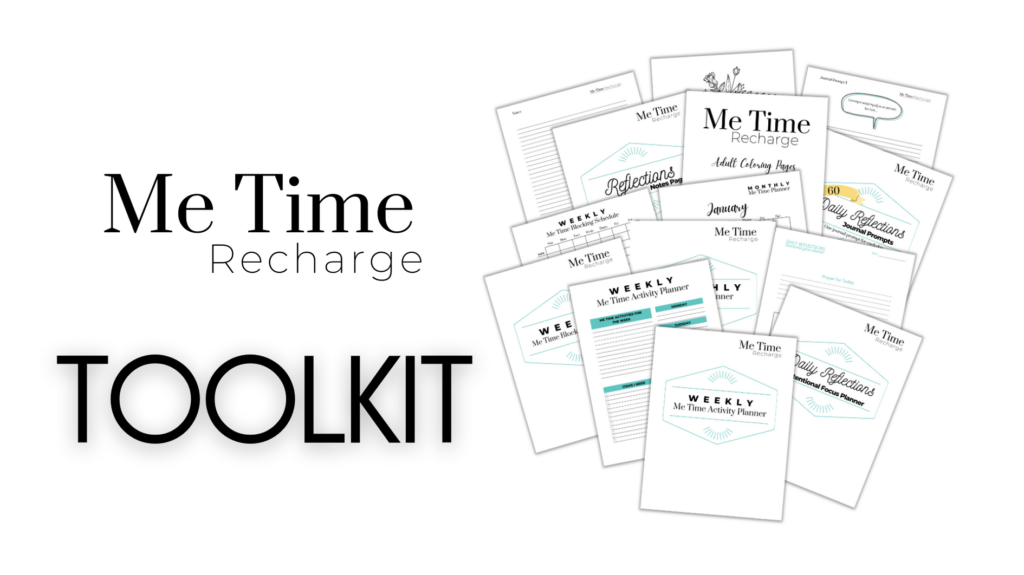 The companion to the eBook Life as a Quiet Introvert: Learning, accepting and being comfortable with who you are.  The Me Time Recharge Toolkit has 60+ pages of printables to help you get your Me Time in gear! An introvert's greatest need is me time, alone time, quiet time.