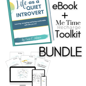 Life as a Quiet Introvert eBook, Here is an excellent eBook guide on life as a quiet introvert: learning, accepting and being comfortable with who you are. Full of advice and personal life experiences from the author that will help you learn to be happy in your own introvert skin.
